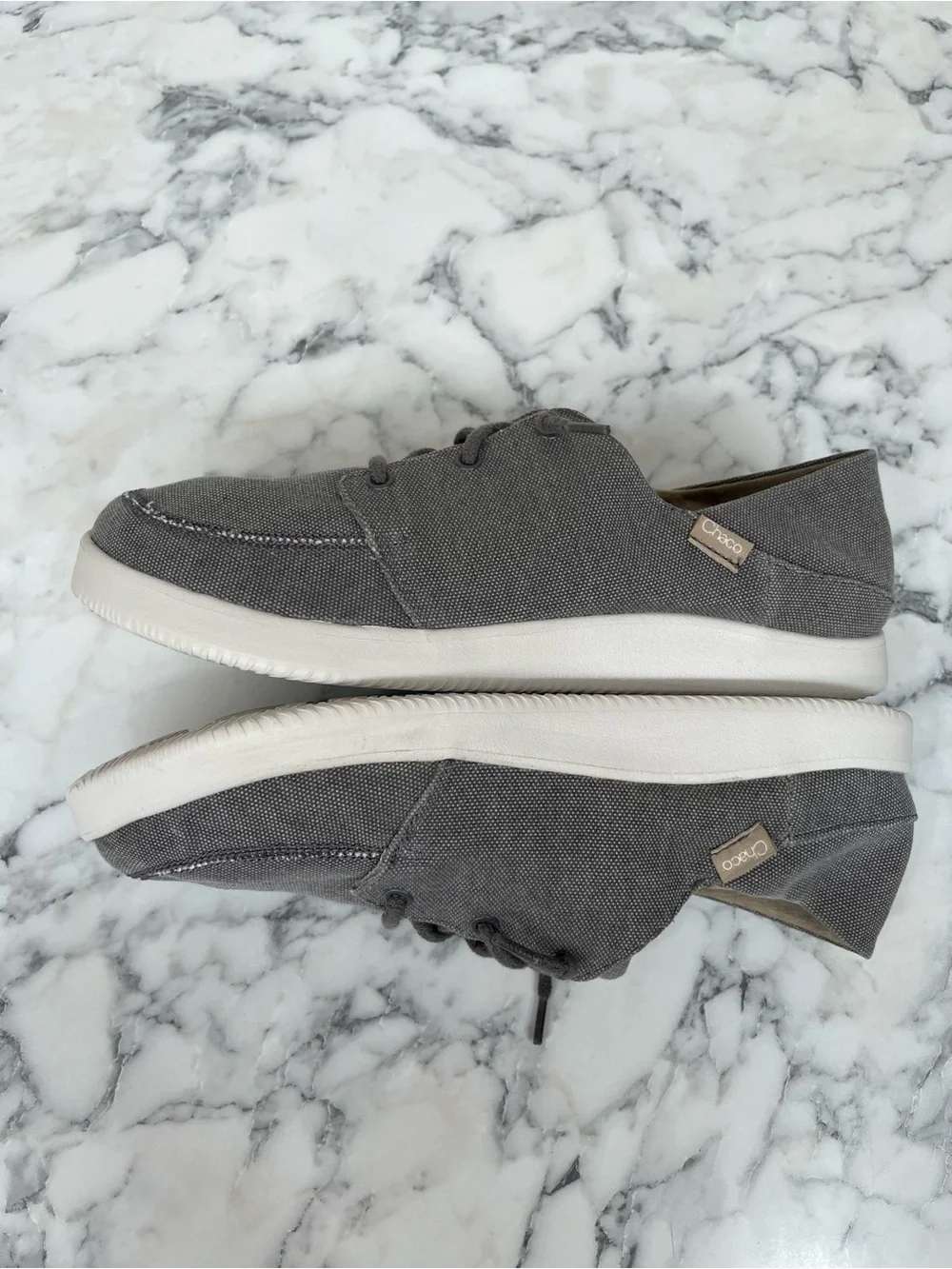 Chaco Mens Chillos Slip On Sneakers Gray Lightweight Washable Luvseat Size 9.5 - Picture 8 of 11